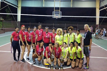 Foto Campeonas del Torneo Volleyball Empowering Woman del Área IV